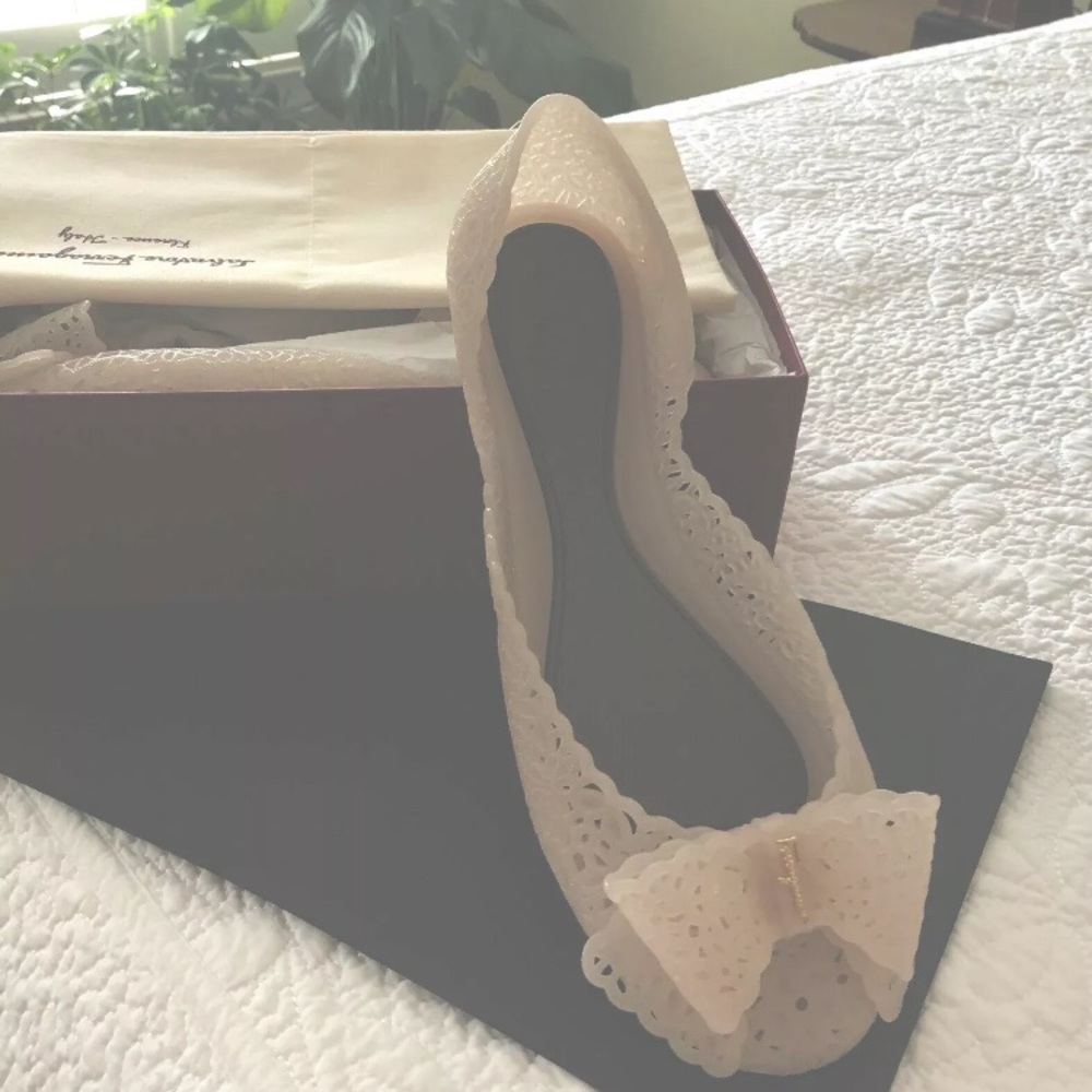 Salvatore Ferragamo Ballet Jelly Flats